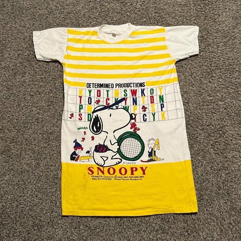 Vintage 80’s Snoopy Peanuts Graphic